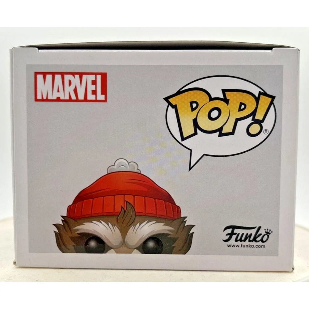 Funko‎ Pop! Marvel Rocket (Holiday) #531 F14